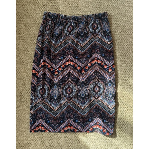 French Laundry Dresses & Skirts - Women's Skirt Soft Stretch Pencil Size 1X FRENCH LAUNDRY Elastic Waist Boho Midi